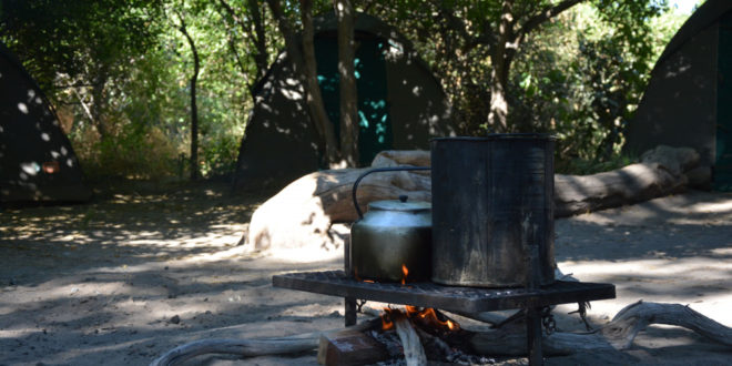 Camping im Okavango-Delta