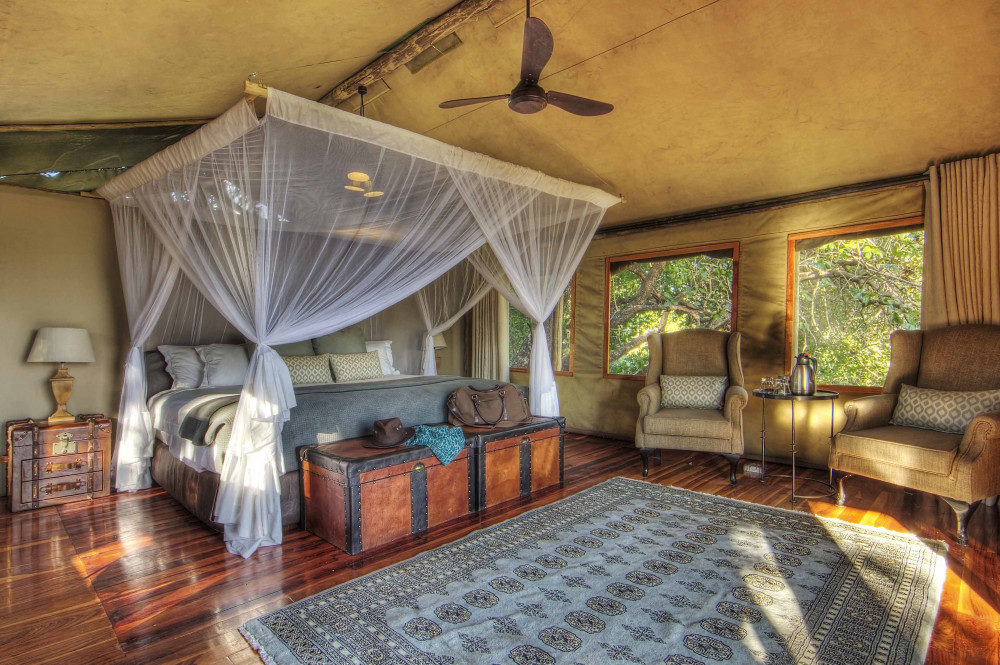 Shinde Camp Zimmer mit Terrasse Beispiel