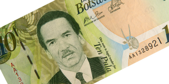 Banknote aus Botswana